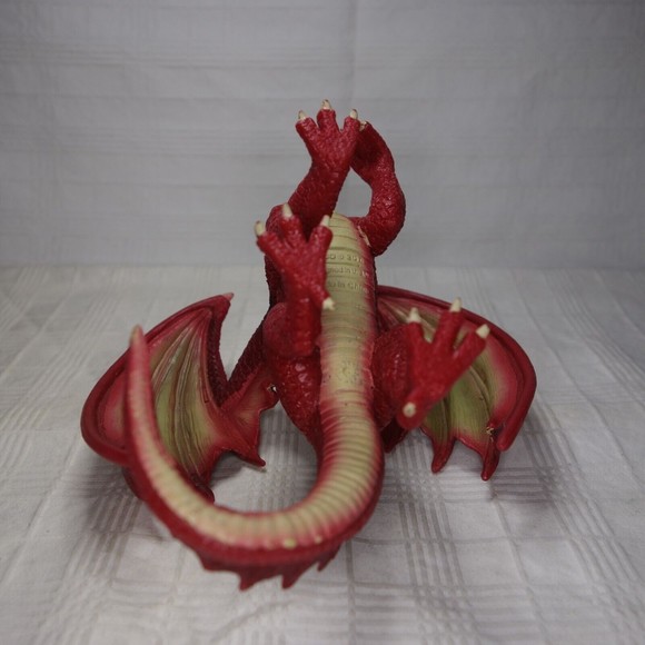 Mojo Red Dragon Fantasy action toy figurine display mythical legends - Picture 8 of 9
